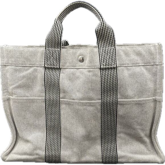 Authentic Hermès Paris Vintage Herline Fourre-Tout MM Tote Bag - Picture 1 of 11
